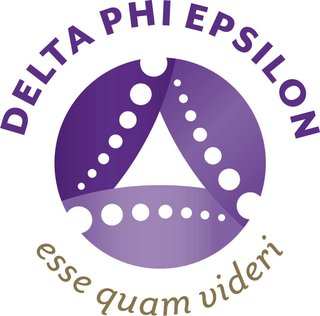 Delta Phi Epsilon Logo (1094x1081), Png Download