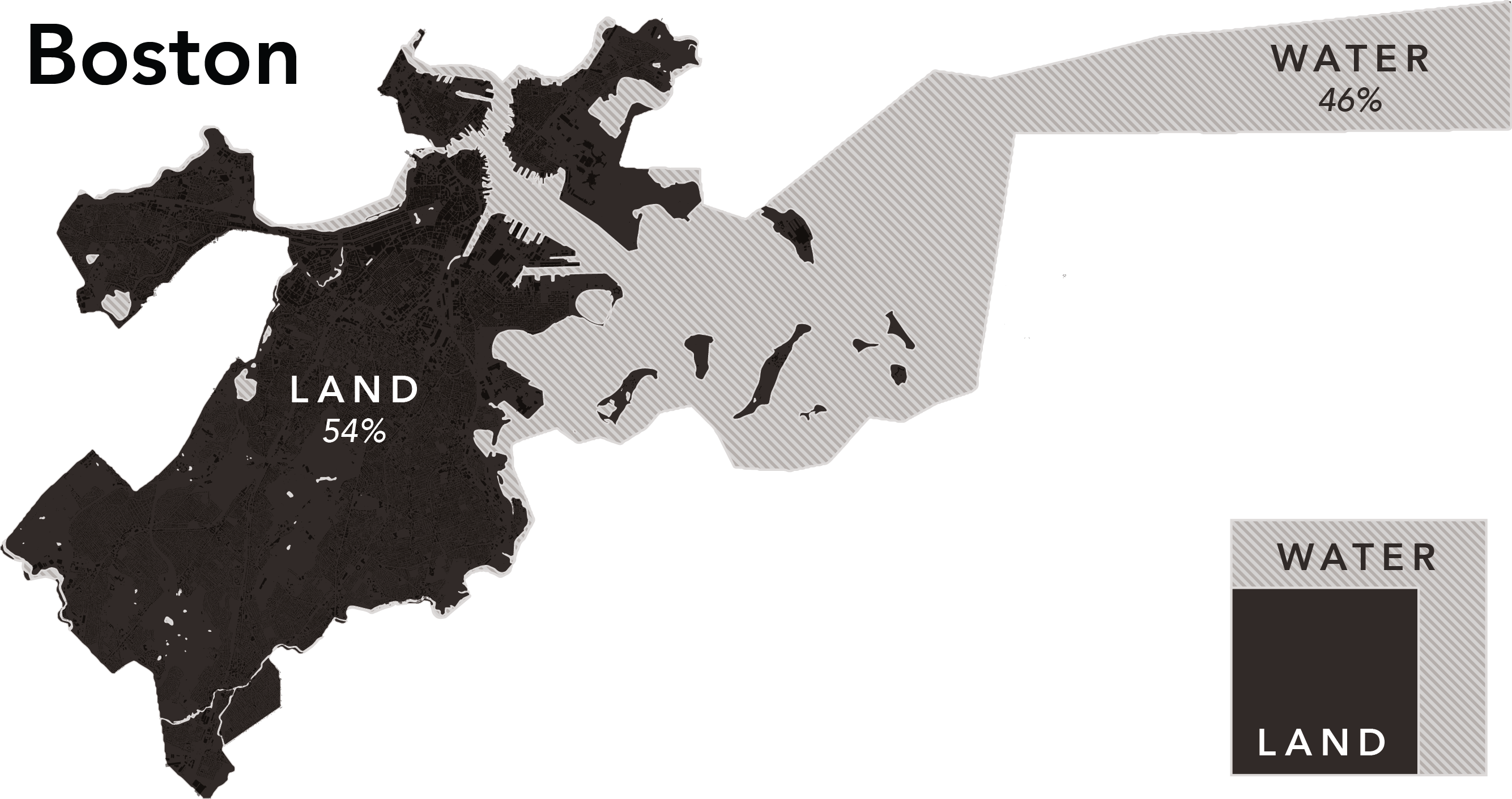 This - Boston Map Vector (2669x1410), Png Download