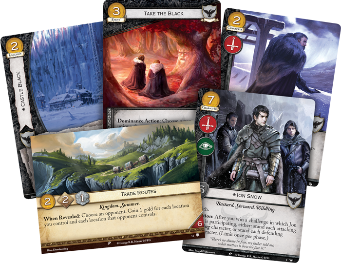 Choose Your Loyalty - Game Of Thrones Lcg: Watchers (700x539), Png Download