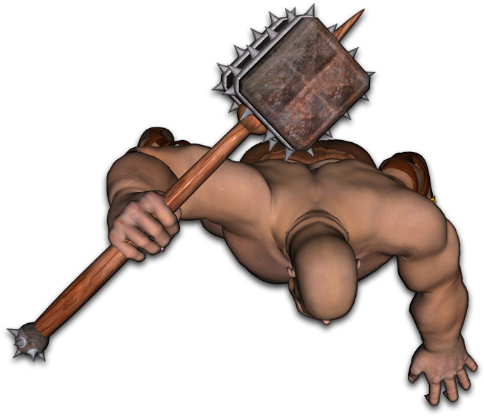 Hill Giant 8 Li - Barbarian Dundjinni (767x642), Png Download