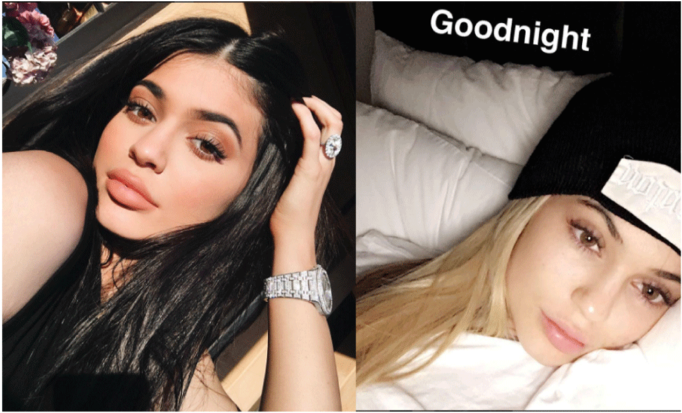 Kylie Jenner - Change The Look Without Makeup (800x422), Png Download