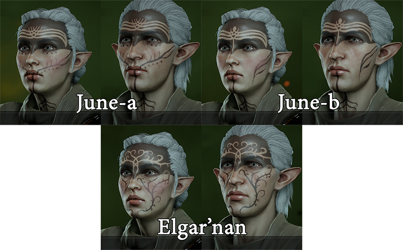 Alternative Dalish Tattoos At - Tattoo (800x497), Png Download