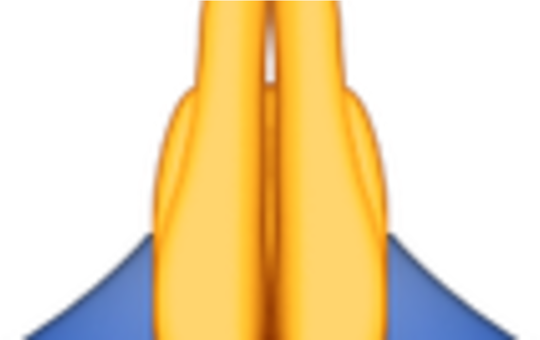 Here Are The Facebook Emoji Reactions We Actually Need - Facebook Prayer Emoji (1200x675), Png Download