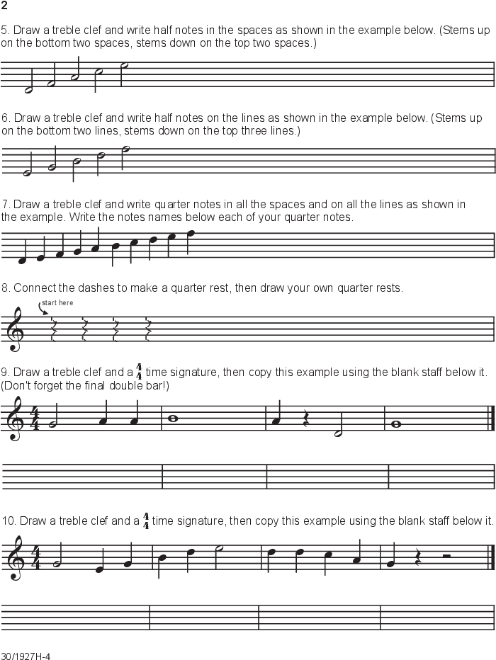 Young Musicians Guide To Composing Book 1 Stud J W - Sheet Music (816x1056), Png Download