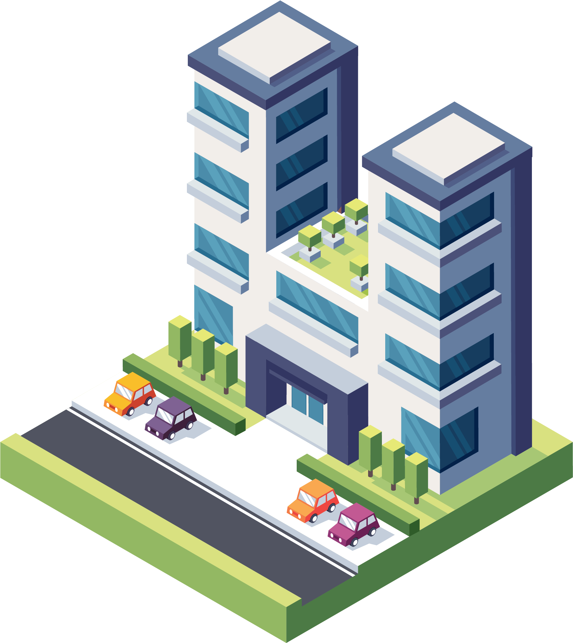 Retail Reits - Apartment (2480x2480), Png Download