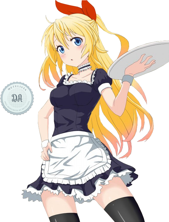 Nisekoi Chitoge Png - Chitoge Kirisaki Png (575x744), Png Download