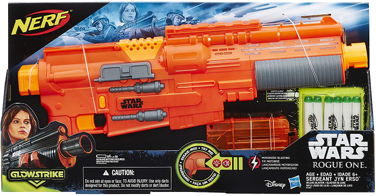 Pirkt Pistole Nerf Star Wars Nerf Blaster Sgt Jyn Erso - Jyn Erso Blaster Nerf (800x800), Png Download