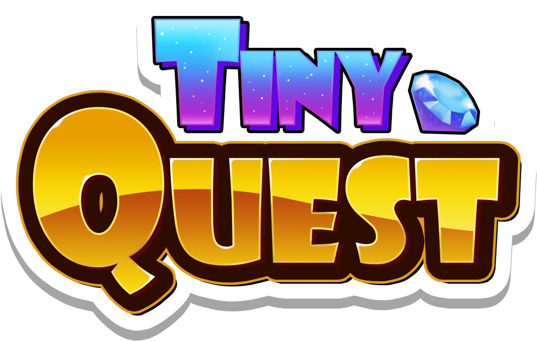 Tiny Quest Game Logo - Graphic Design (1506x1020), Png Download