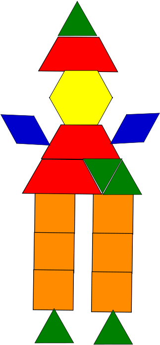 Made Of Shapes (566x800), Png Download