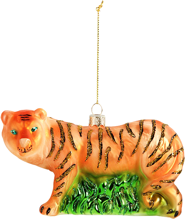 Christmas Or Nt Tiger Tree Princeton University Wo - Siberian Tiger (1500x2000), Png Download