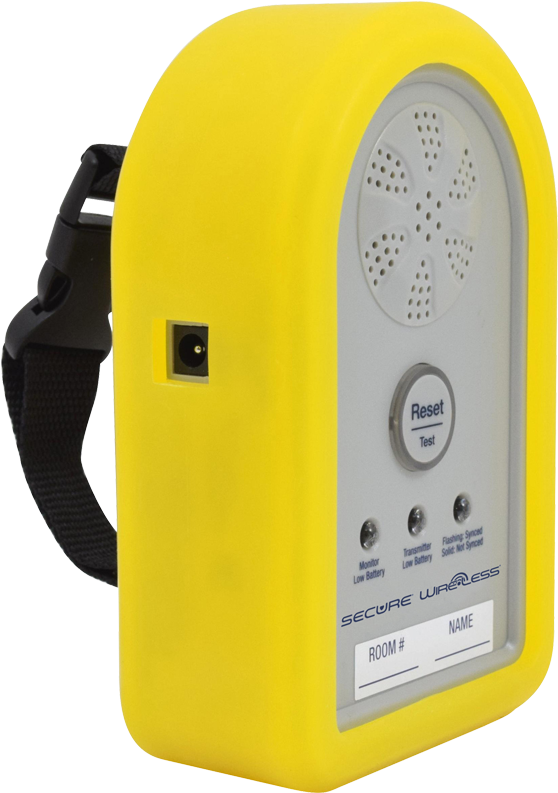 Optional Wireless Alarm Monitor Holder - Circle (800x800), Png Download