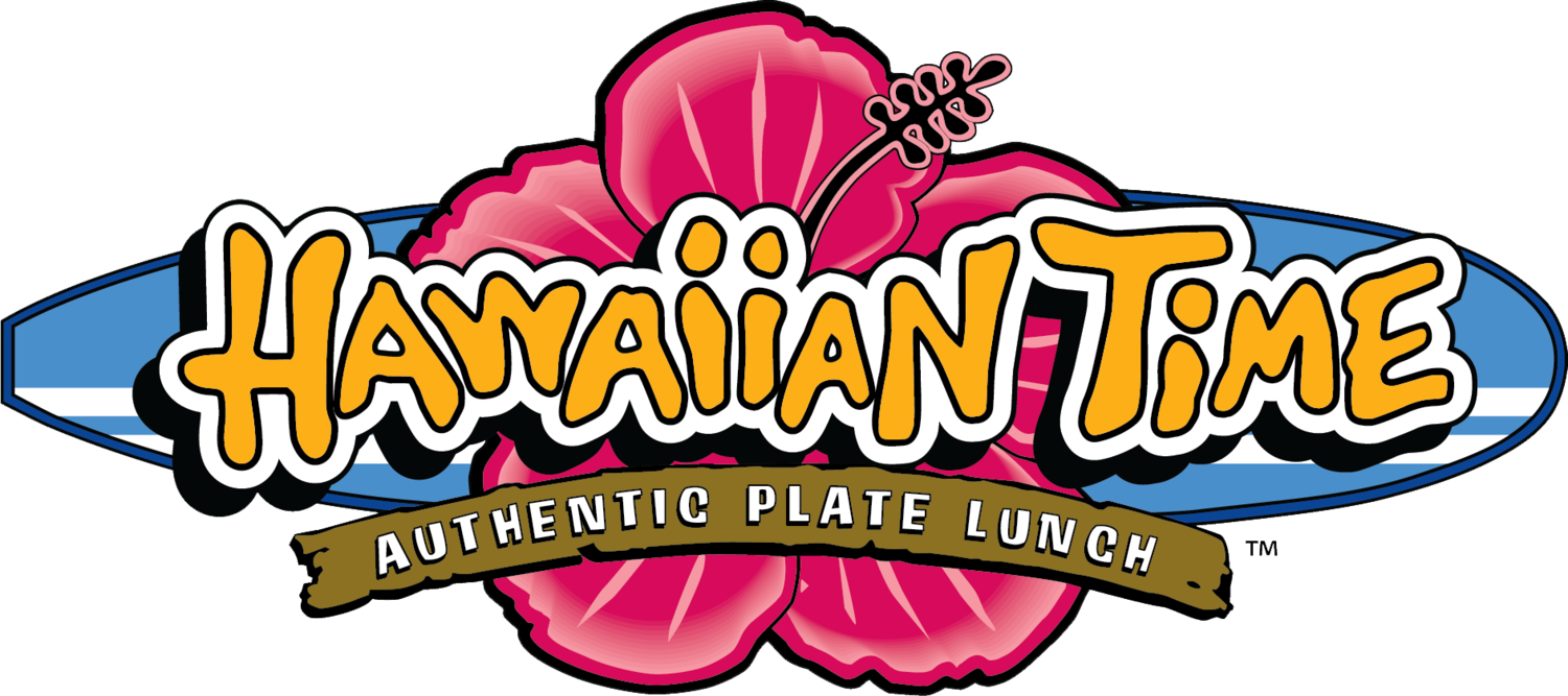 Hawaiian Authentic Lunch - Hawaiian Time (1500x667), Png Download