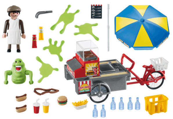 Playmobil Ghostbusters Hot Dog Stand (595x595), Png Download
