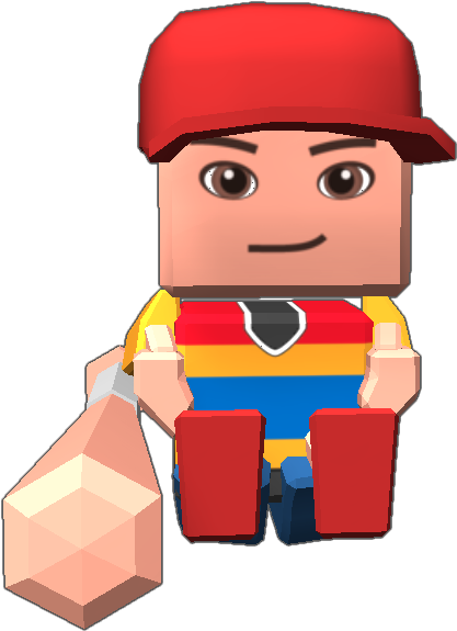 Ness Is One Of Four Main Characters That Are Playable - Cartoon (768x768), Png Download