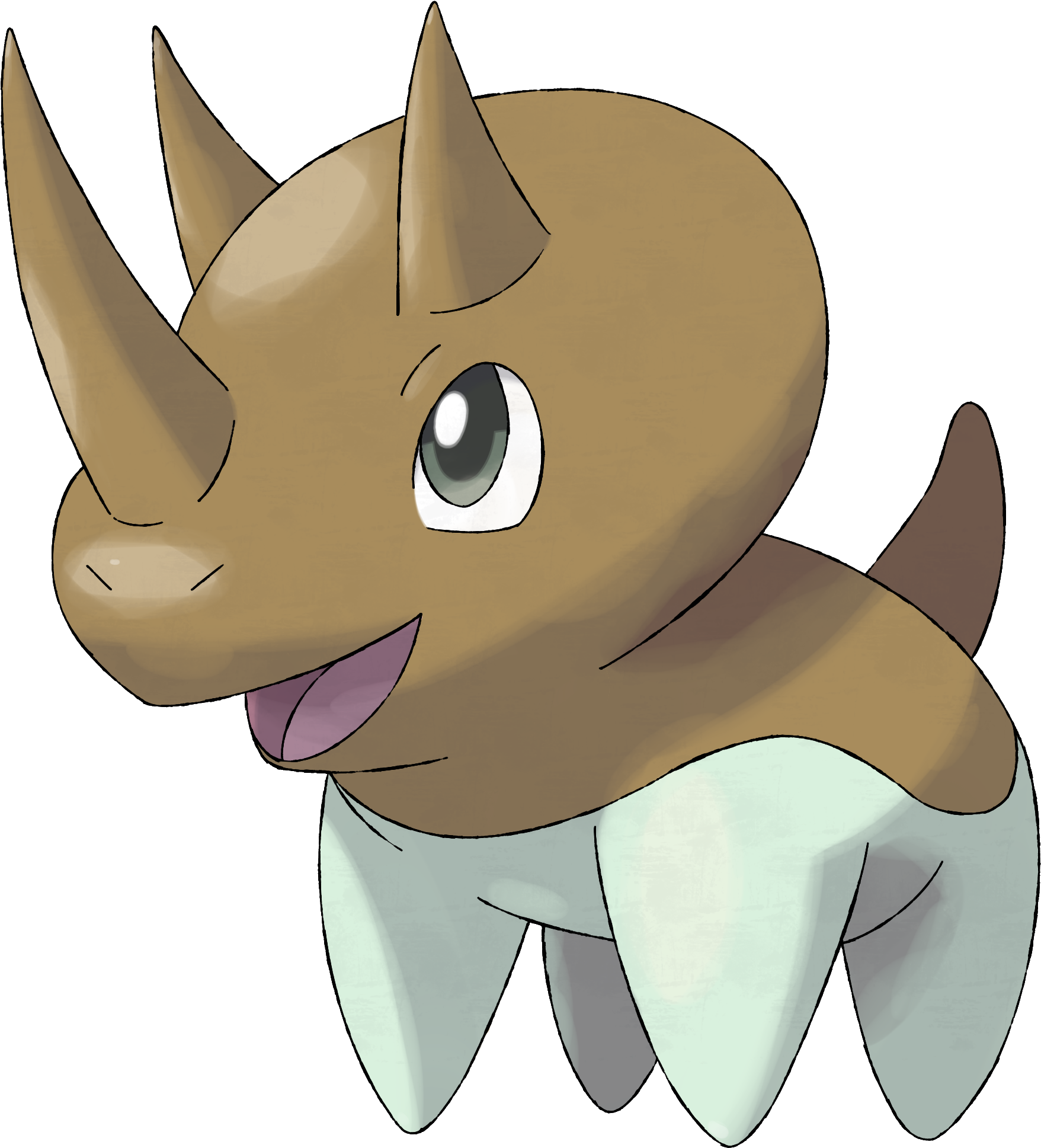 View Tricient , - Fan Made Pokemon Fossil (2000x2000), Png Download