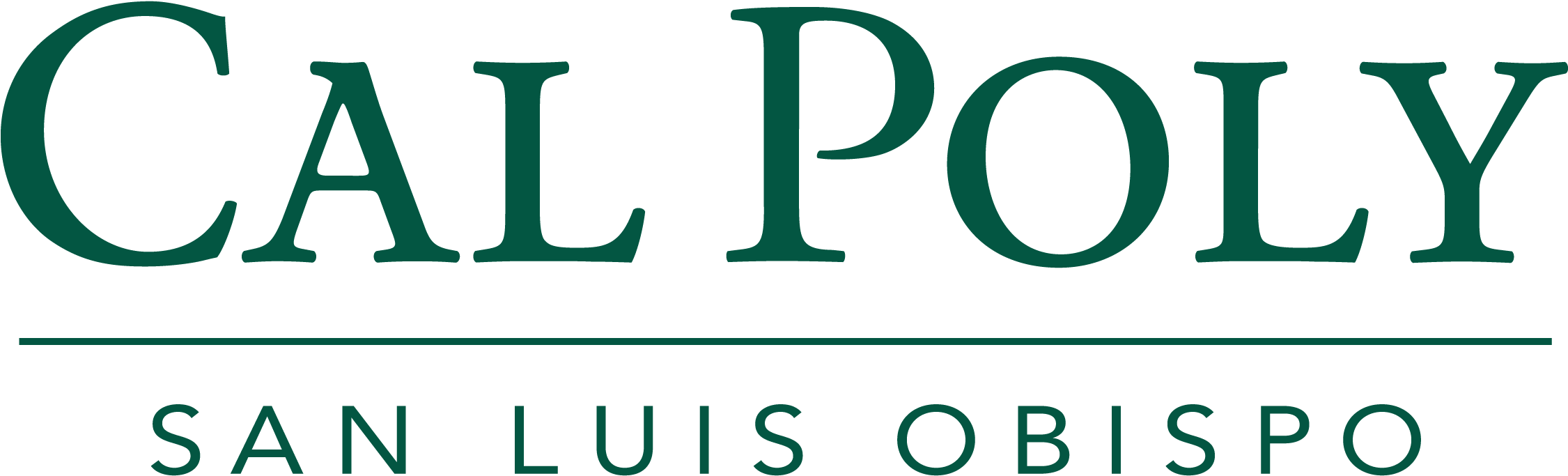 Cal Poly Logo (2850x1260), Png Download