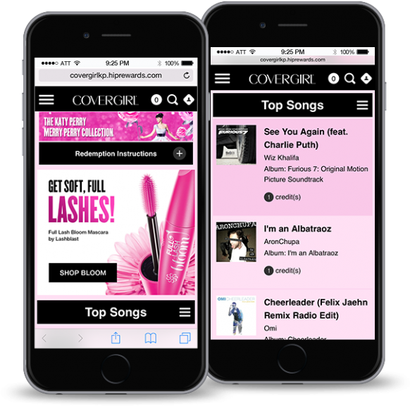 Cover Girl Katy Perry Music Promotion - Music (600x612), Png Download