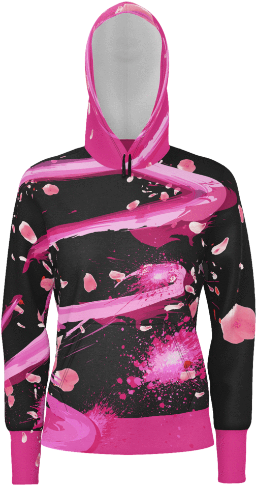 Sakura Swirl Equil Pullover Hoodie - Equil (1024x1024), Png Download