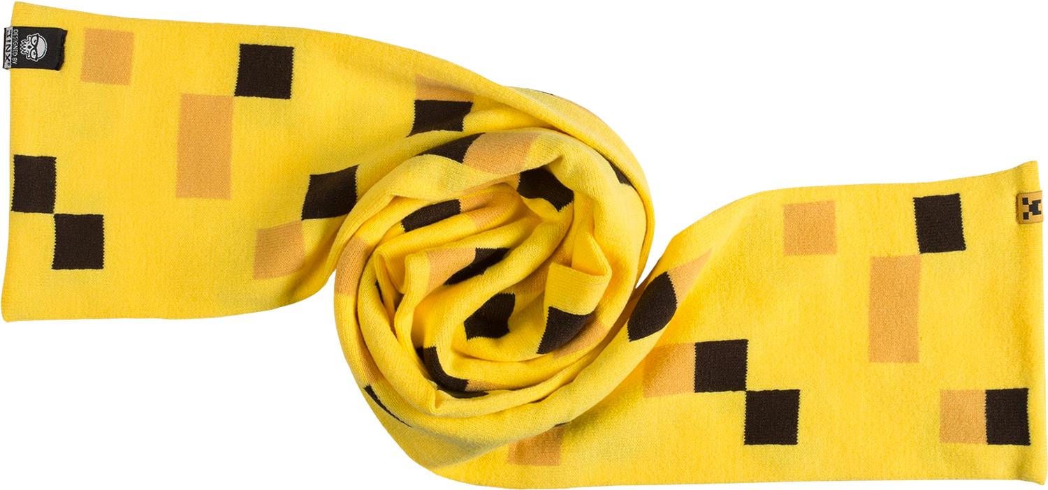 Minecraft - Ocelot Scarf - Minecraft Ocelot Scarf (1500x702), Png Download