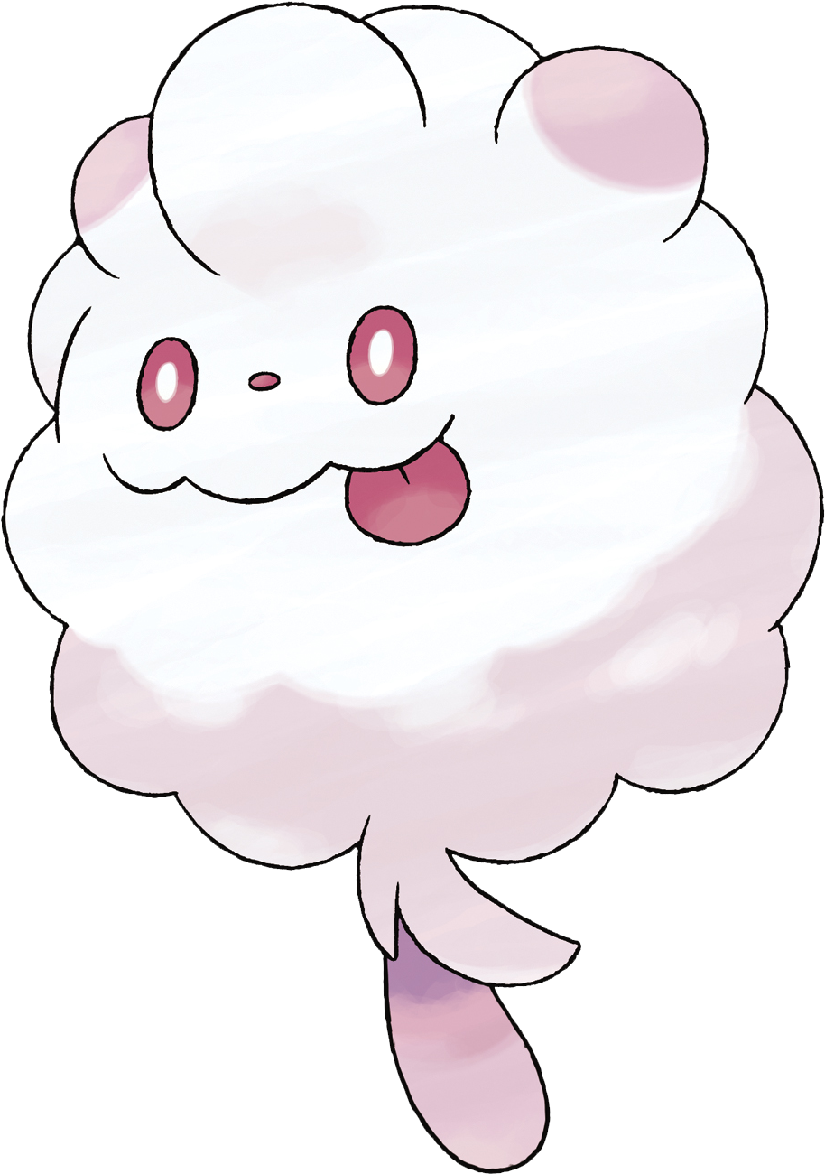 #684 - Swirlix - Pokemon Slurpuff Evolution (1058x1480), Png Download