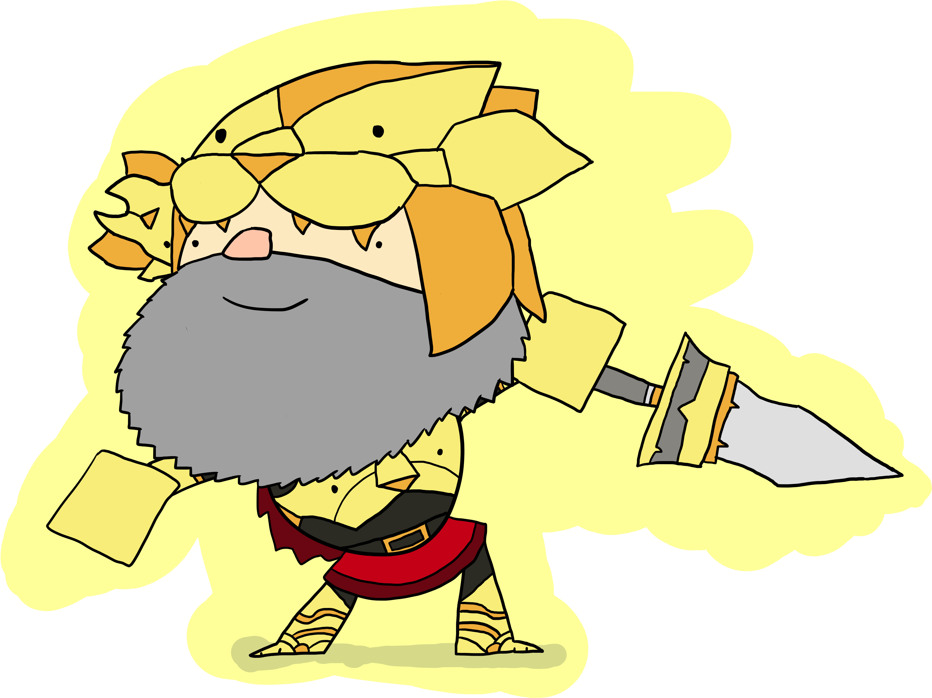 Lion Rampant Roland By Clunse Lion Rampant Roland By - Royal Banner Of Scotland (3061x2295), Png Download