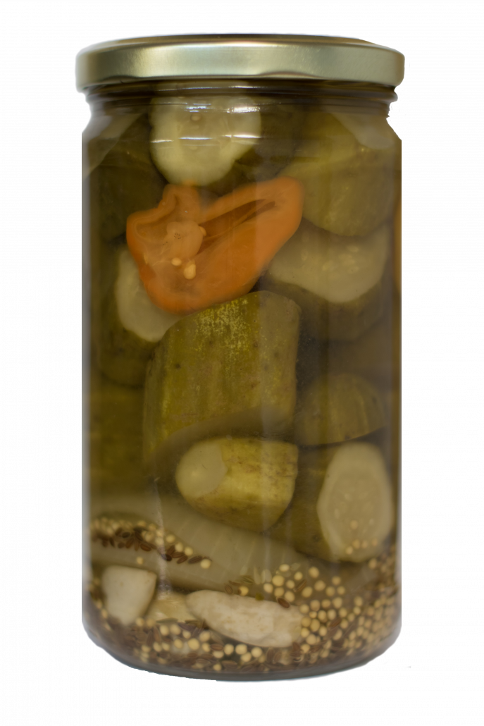 Pickle Jar Png (687x1030), Png Download