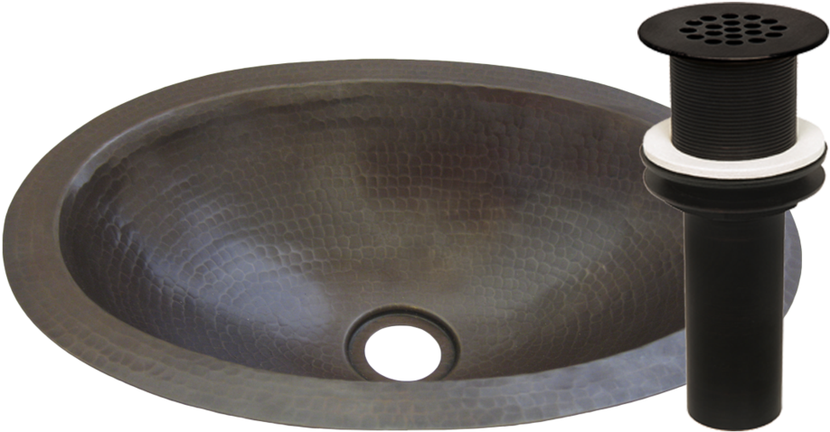 Novatto Quito Pequeno Small Undermount Copper Bathroom - Novatto Bathroom Sink Tcu-004an Quito Pequeño Oval (1024x690), Png Download