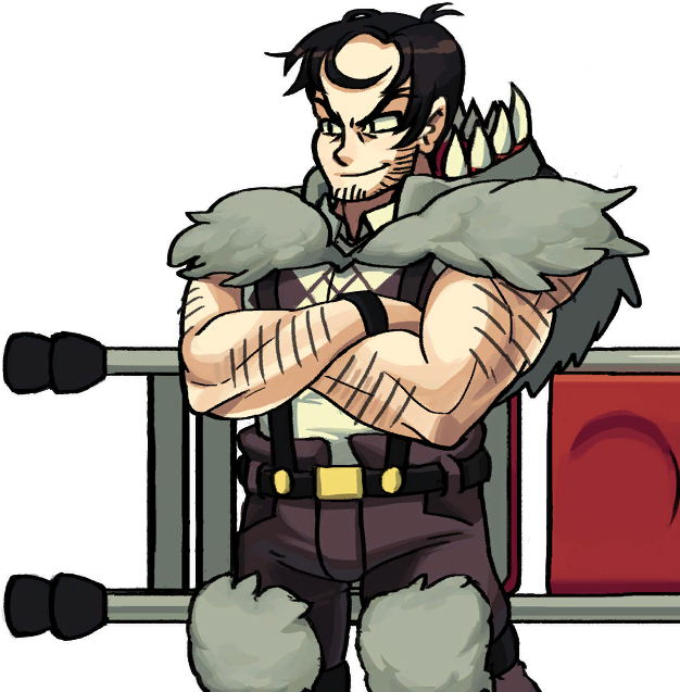 Beo Evil - Beowulf Skullgirls (640x720), Png Download