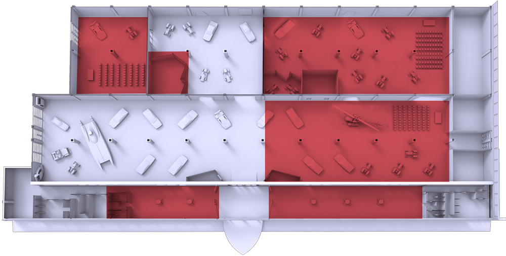 From Its Big Window, Guests Can Admire The Futuristic - Sword (1000x505), Png Download