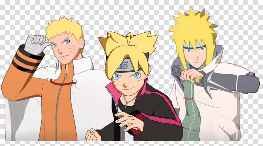 Minato And Boruto Clipart Minato Namikaze Naruto Uzumaki - Minato Naruto Y Boruto (900x500), Png Download