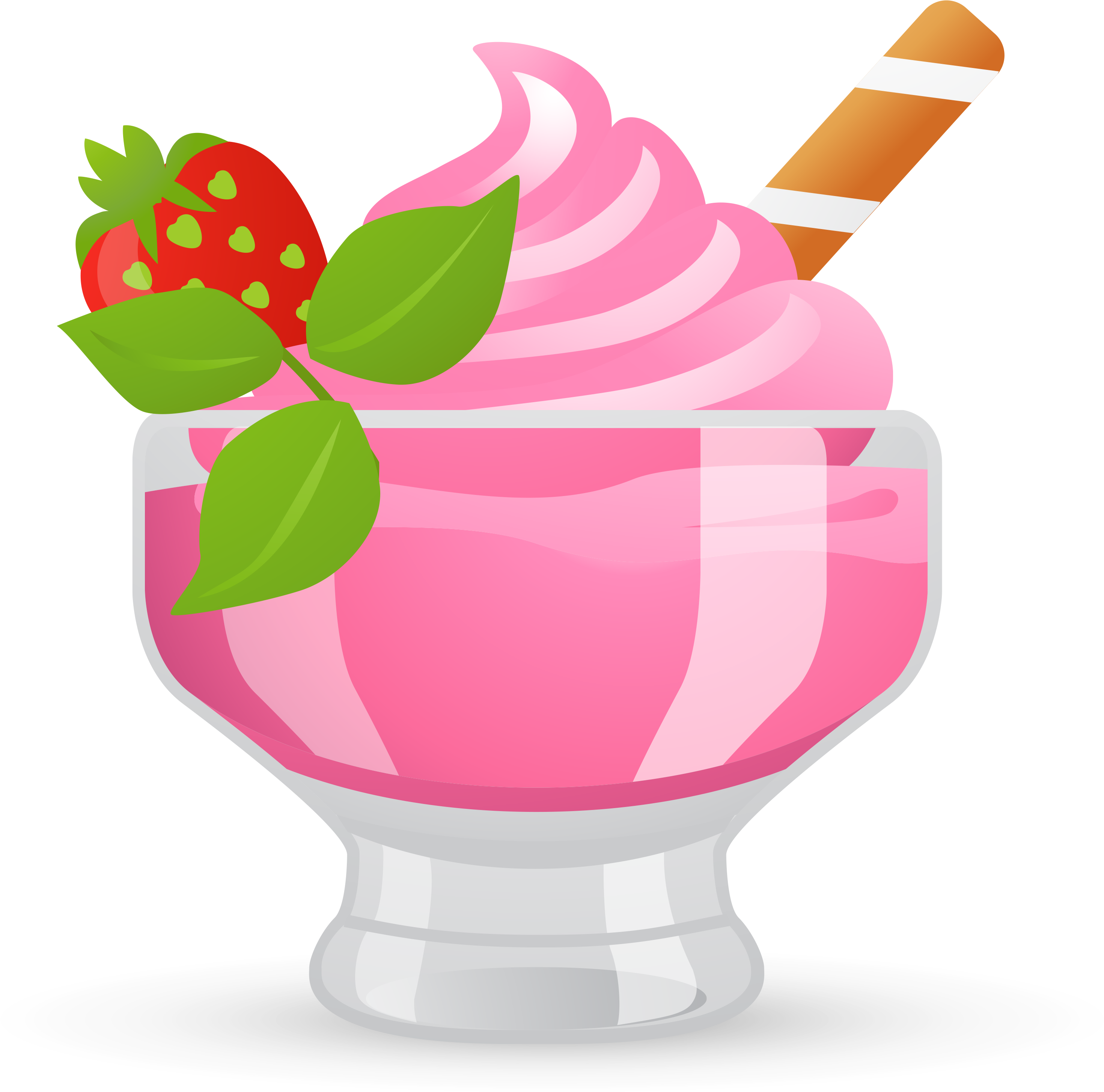 1491263418-1725 - Ice Cream Bowl Vector Png (3000x2914), Png Download