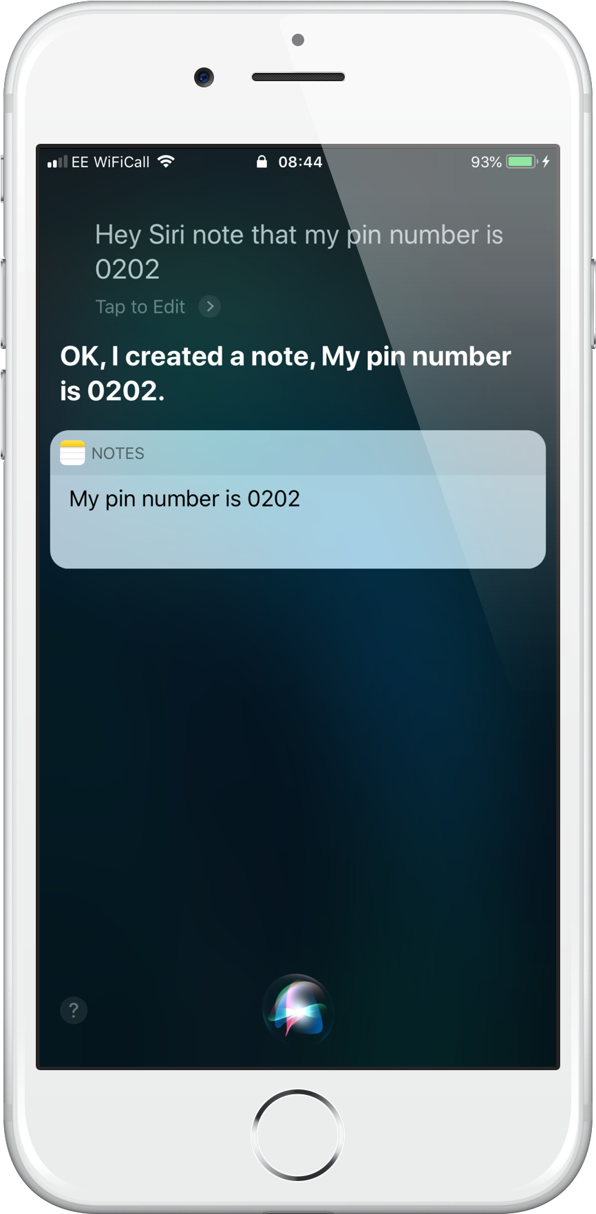 Pin Number Note - 0 (1100x1850), Png Download