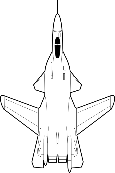 How To Set Use Fighter Jet Plane Svg Vector (396x597), Png Download