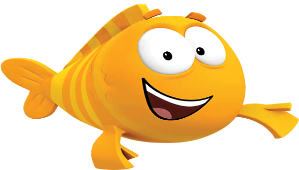 Freeuse The Teacher From Bubble Guppies Nickelodeon - Bubble Guppies Fish Png (640x360), Png Download