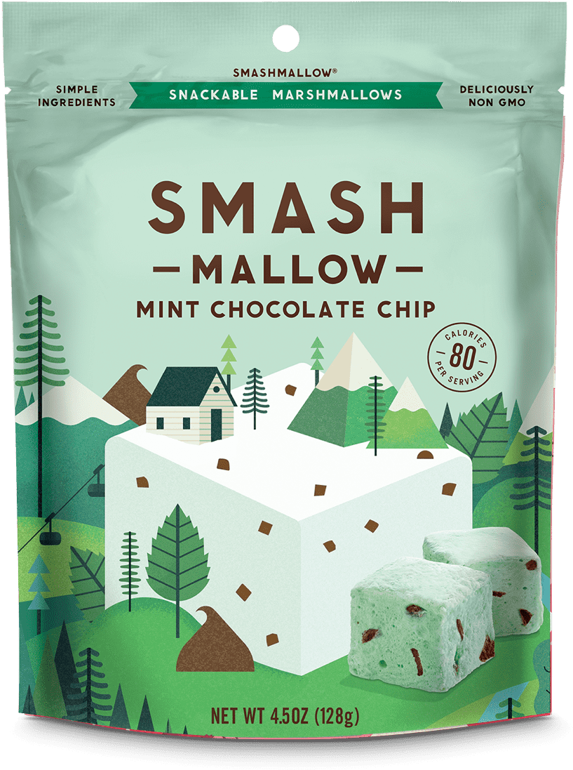 Cart - Smashmallow Mint Chocolate Chip (1200x1200), Png Download
