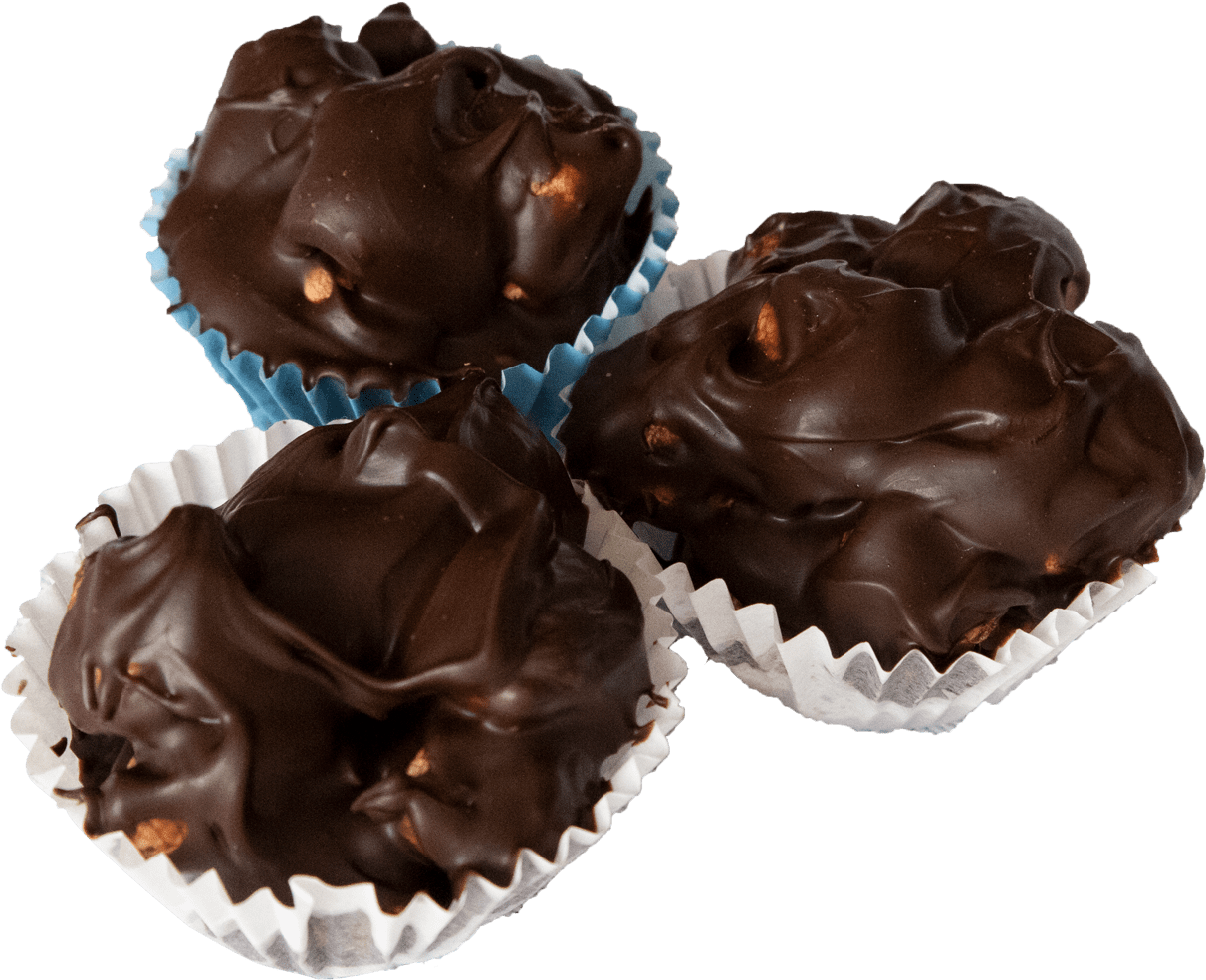 Chocolate Marshmallow Clusters Alone - Chocolate (1250x1250), Png Download