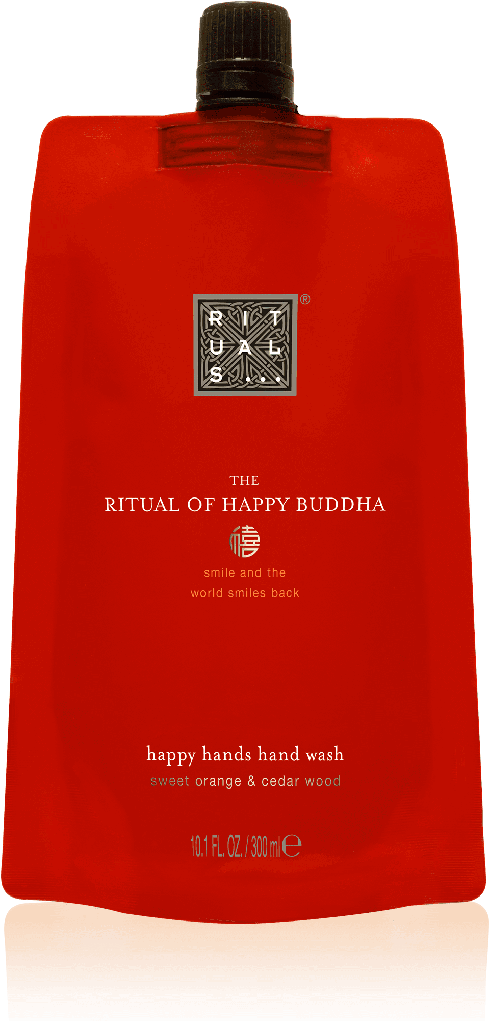 The Ritual Of Happy Buddha Refill Hand Wash - Rituals Ayurveda Hand Soap - 300 Ml (2000x2000), Png Download