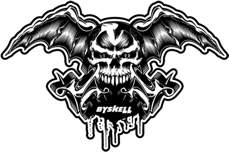 Personal Illustrations Tribal Skull Tattoos Png - Tattoo Design Skull Png (504x333), Png Download