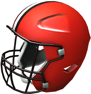 Cleveland Browns Helmet - Roblox Nfl Helmet (420x420), Png Download