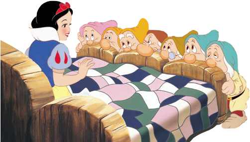 Snow White Amp 7 Dwarves Snow White And The Seven Dwarfs - Png Snow White And Seven Dwarfs (534x304), Png Download