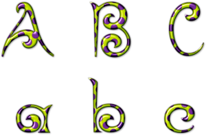 Alphabet In Polka Dots, Alphabet In Polka Dots, Polka, (360x360), Png Download