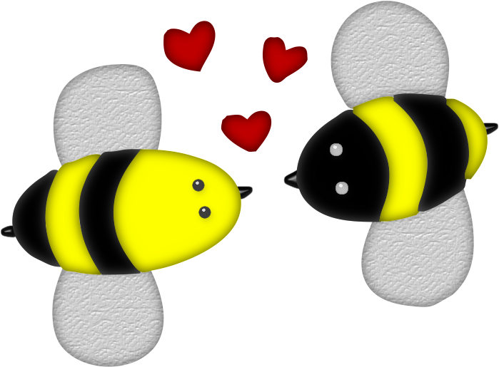 Bees🐝bears🐝honey - Bee (735x551), Png Download