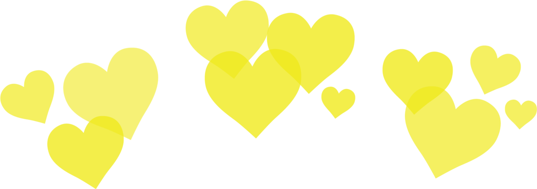 Report Abuse - Yellow Heart Snapchat Filter (1082x381), Png Download