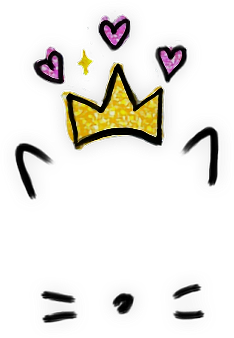 Tumblr Snapchat Aesthetic Filter Love Cute Crown Heart - Cute Snapchat Filters Png (472x682), Png Download