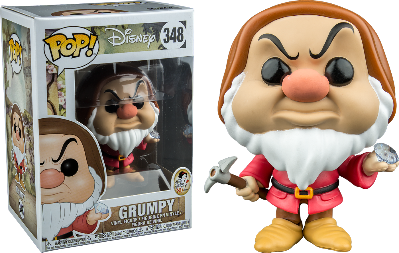 Snow White And The Seven Dwarfs - Seven Dwarfs Funko Pop (1400x889), Png Download