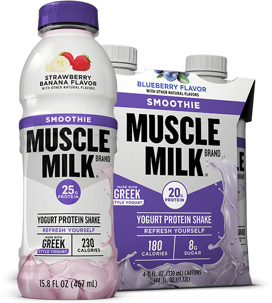 Muscle Millk Smoothie Cover2 - Muscle Milk Smoothie Nutrition Facts (585x700), Png Download