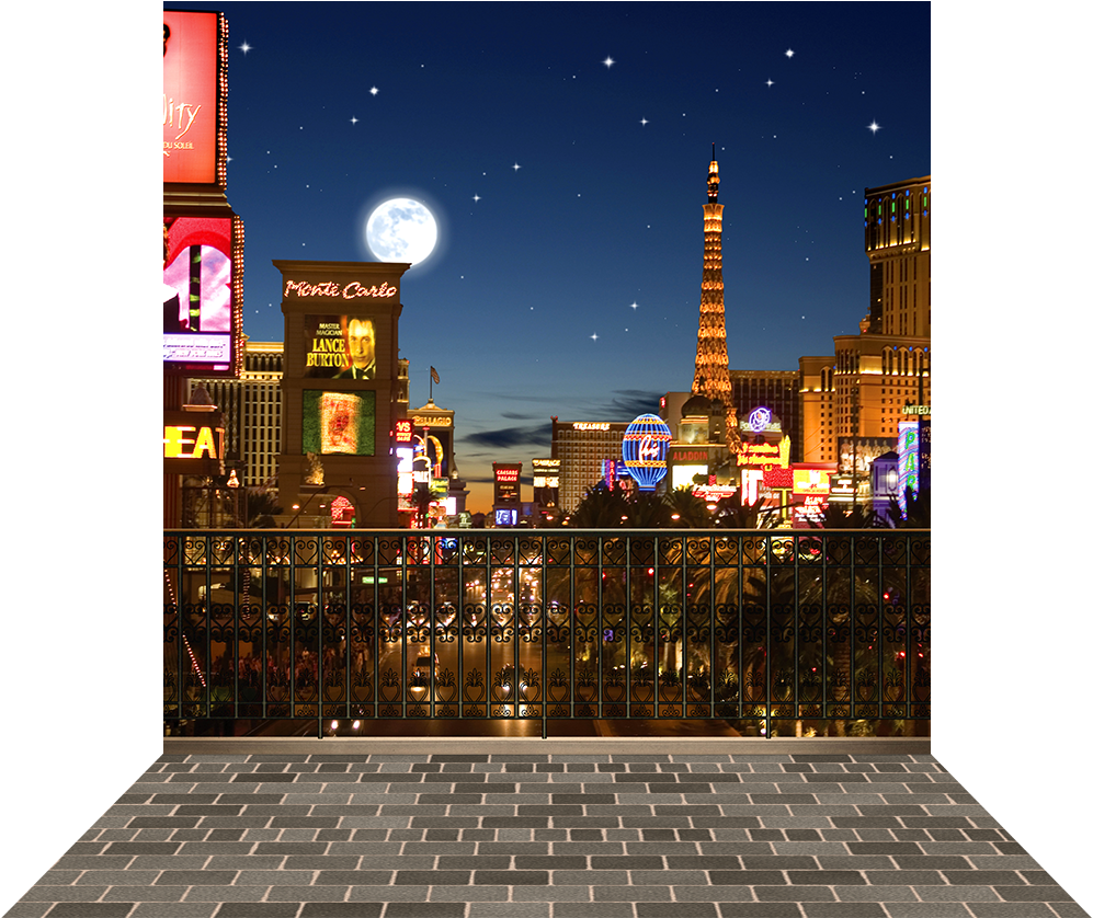 Las Vegas - Skyline (1000x1000), Png Download