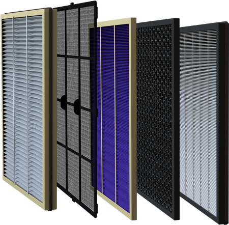 Meet The Filters At The Heart Of Philips Vitashield - Air Purifier (466x461), Png Download