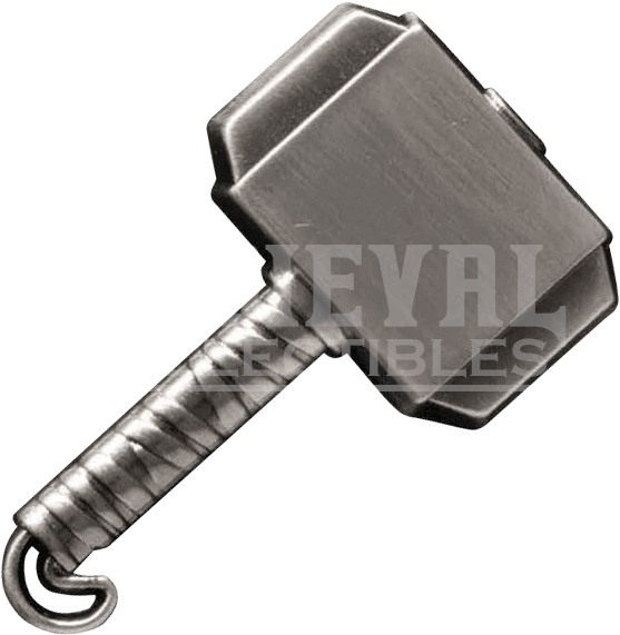Deluxe Thor Hammer Lapel Pin - Marvel Thor Hammer Deluxe Pewter Lapel Pin (570x570), Png Download