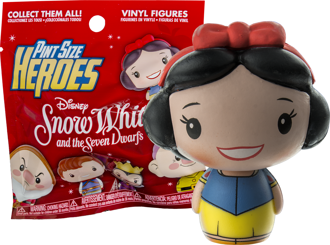 Snow - Funko Pint Size Heroes - Snow White (1400x1037), Png Download